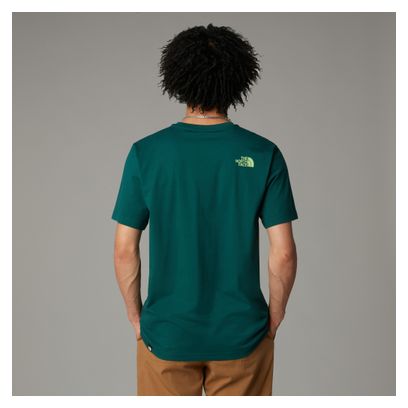 Camiseta de manga corta para hombre The North Face Easy Verde