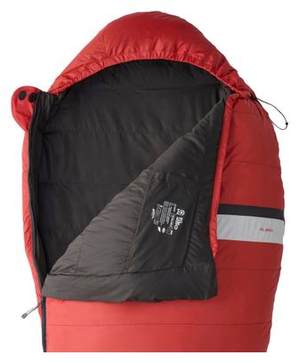 Sac de Couchage Duvets KL 250 Zip Droit Rouge