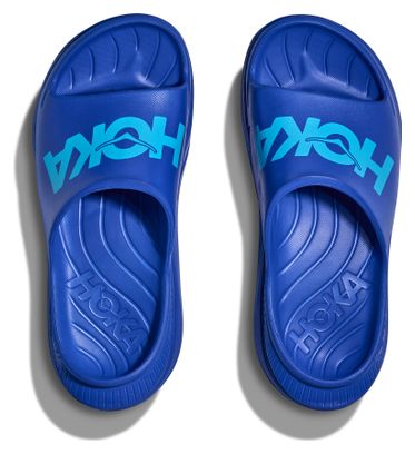 Chaussures Récupération Hoka Ora Athletic Slide Bleu Unisexe