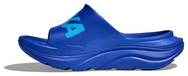 Chaussures Récupération Hoka Ora Athletic Slide Bleu Unisexe