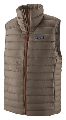 Patagonia Donzen Trui Bruin Mouwloos Donsjack Heren