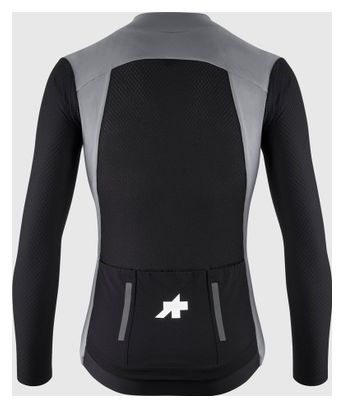 Assos Equipe RS Primavera Autunno S11 Giacca a maniche lunghe Grigio/Nero