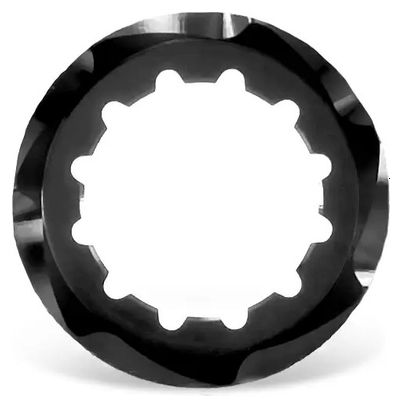 Dado Centerlock Garbaruk per corpo ruota libera Shimano HG Nero