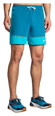 Brooks High Point 7in Blue 2-in-1 Shorts
