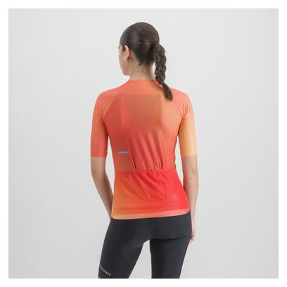 Sportful Light Pro Damen Kurzarmtrikot Rosa/Orange