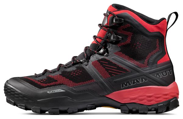 Chaussures de Randonnée Mammut Ducan High Gore-Tex Noir/Rouge