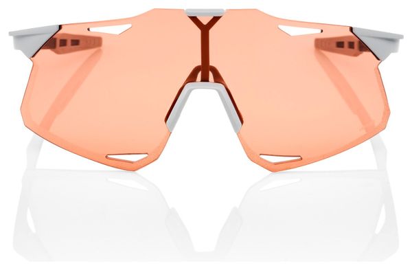 Gafas 100% Hypercraft Gris / Coral Rojo Hiper Glass