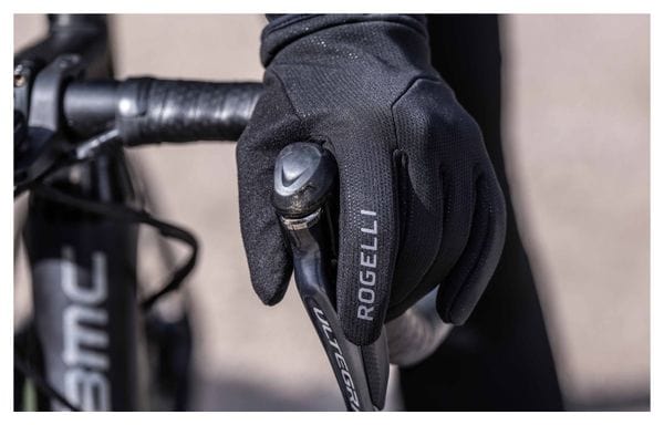 Gants Velo Long De Hiver Rogelli Nimbus - Homme - Noir