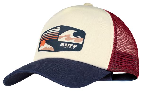 Cappellino Buff Trucker Rosso/Blu