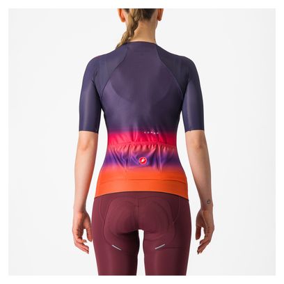 Kurzarmtrikot für Frauen Castelli Climber's 4.0 Multicolor