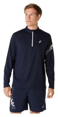 Asics Icon Blue Men's 1/2 Zip Top