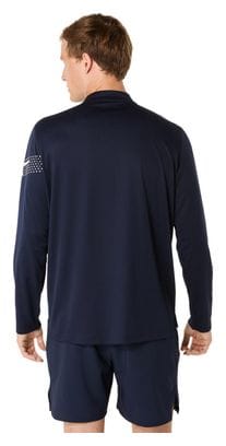 Asics Icon Blue Men's 1/2 Zip Top