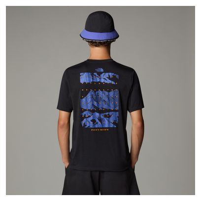 The North Face Foundation Mountains Faces Men's Short Sleeve T-Shirt Black