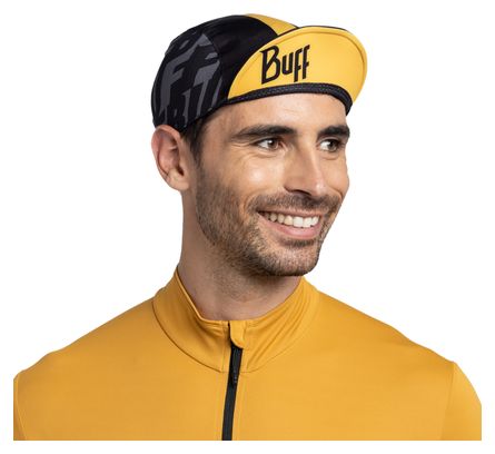 Buff Pack Wielercap Zwart/Geel