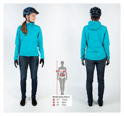 Hummvee Waterproof Endura Jacket Women Blue