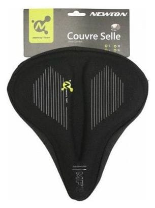 couvre selle velo gel memoire de forme noir (245x230mm)