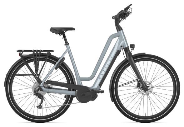 Vélo de Ville Électrique Gazelle Chamonix T10 HMS Shimano Deore 10V 504 Wh 700 mm Gris 2022