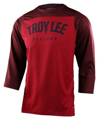 Maillot Manches 3/4 Troy Lee Designs Ruckus Rouge