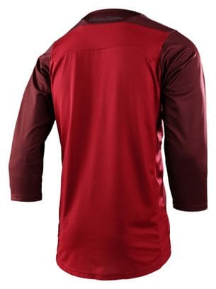 Maillot Manches 3/4 Troy Lee Designs Ruckus Rouge