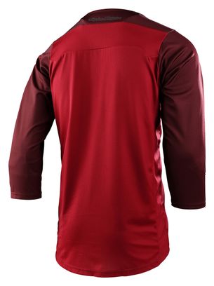 Maillot de manga 3/4 Troy Lee Designs Ruckus Rojo