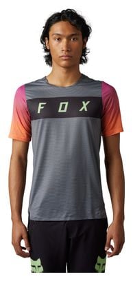 Fox Flexair Arcadia Short Sleeve Jersey Gray