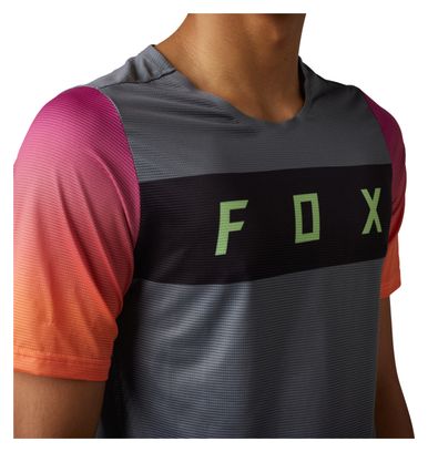 Fox Flexair Arcadia Short Sleeve Jersey Grey