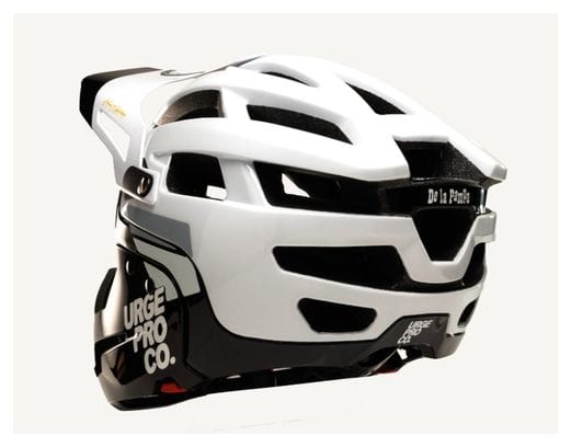 Helmet with removable chin guard Urge Gringo de la Pampa Aqua White