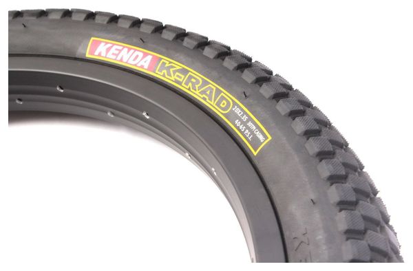 2x pneus BMX KENDA K-RAD 20 x 2 35 pouces noir