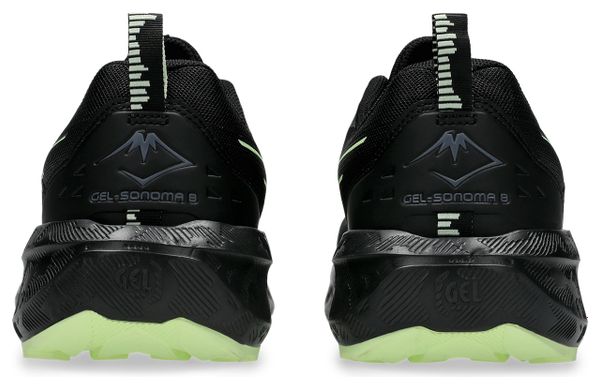 Asics Gel-Sonoma 8 Men's Trail Running Shoes - Black/Yellow