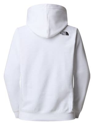 Sweat The North Face Drew Peak Hoodie Blanc
