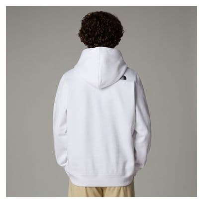 Sweat The North Face Drew Peak Hoodie Blanc
