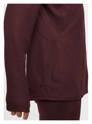 Top 1/2 Zip Nike Trail Red Uomo