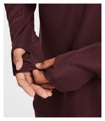 Heren Nike Trail Red 1/2 Zip Top