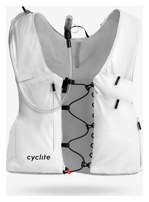Chaleco de hidratación Cyclite / 01 Conjunto con bolsa de hidratación / 01 Gris claro