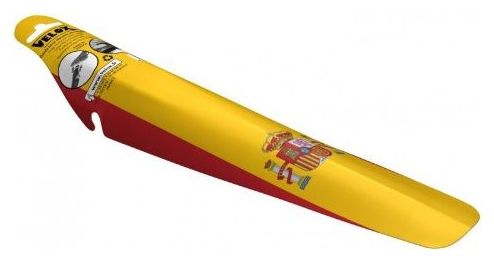 Garde-boue arrière clipsable - motif drapeau Espagne