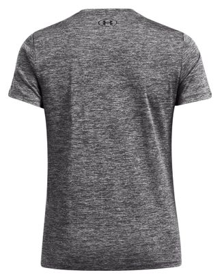 Damestrui Under Armour Tech Twist Grijs met korte mouwen