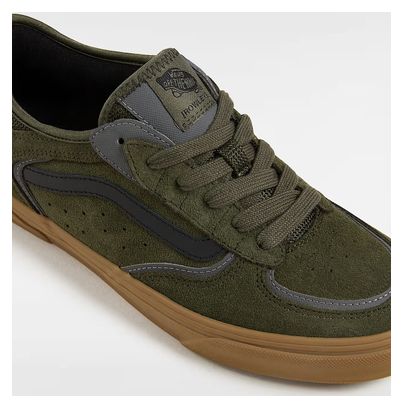 Chaussures Vans Skate Rowley Verte