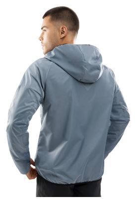 Veste coupe-vent fitness homme Evolve Bleu