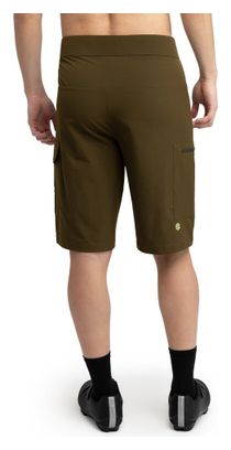 Short VTT homme Cyclisme MTB Braker Green Vert