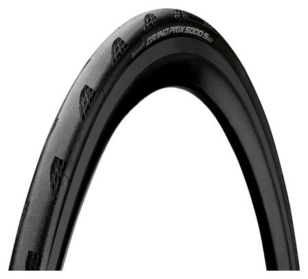 Continental Grand Prix 5000 S TR 700 mm Cubierta de carretera Tubeless Ready Plegable Vectran Breaker LazerGrip ACT BlackChili