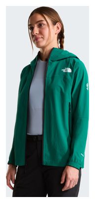 Giacca antivento The North Face Summit Off Width verde da donna