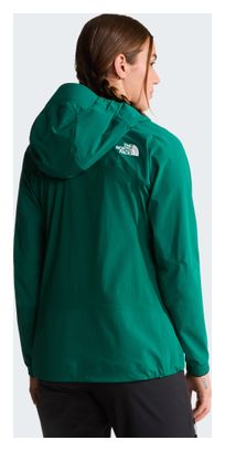 Giacca antivento The North Face Summit Off Width verde da donna