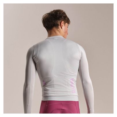 Rapha Pro Team Lightweight III Silver Men's Long-Sleeve Jersey