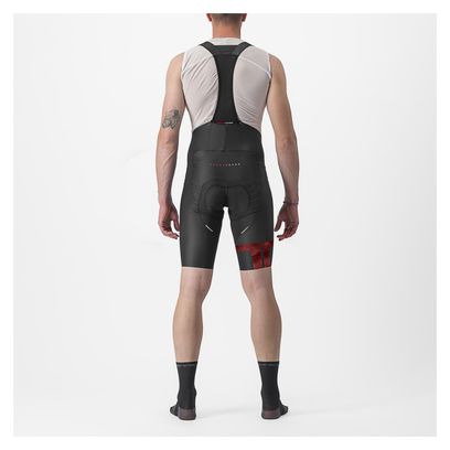 Kurze Radhose Castelli Free Aero Rc Kit Schwarz/Rot