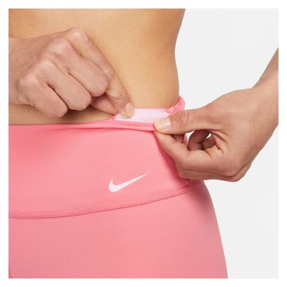 Nike Dri-Fit One Women's Bib Shorts Pink