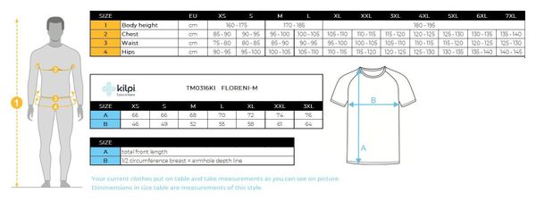 T-shirt de course pour homme Kilpi FLORENI-M