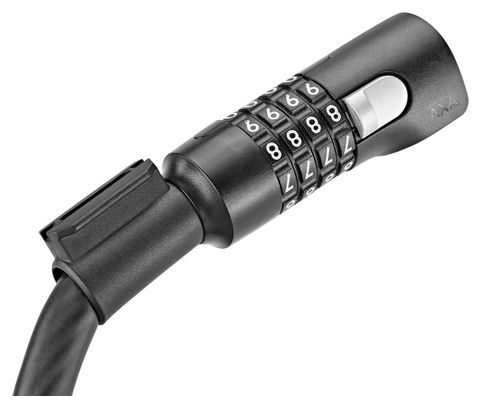 AXA Serrure À Câble Resolute C15-180 Code - Noir