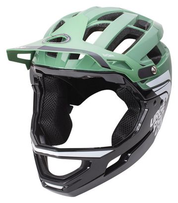 Casque mentonnière amovible Urge Gringo de la Pampa Olive