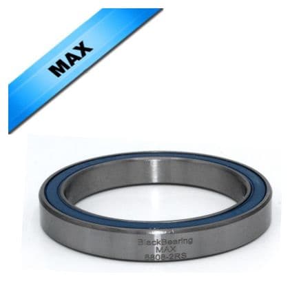 Roulement Max - BLACKBEARING - 61808-2rs / 6808-2rs