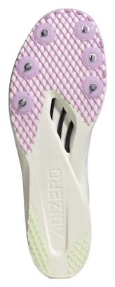 Chaussures d'Athlétisme adidas Performance adizero Avanti TYO Blanc Vert Rose